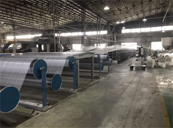 Yiyang Wanlin Weave Packing Co., Ltd. línea de producción de fábrica