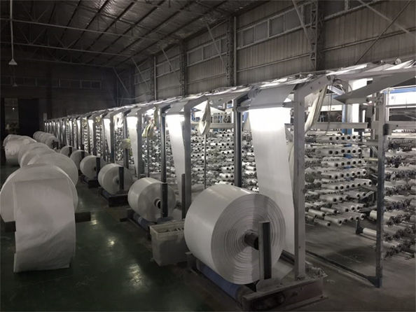 Yiyang Wanlin Weave Packing Co., Ltd. línea de producción de fábrica