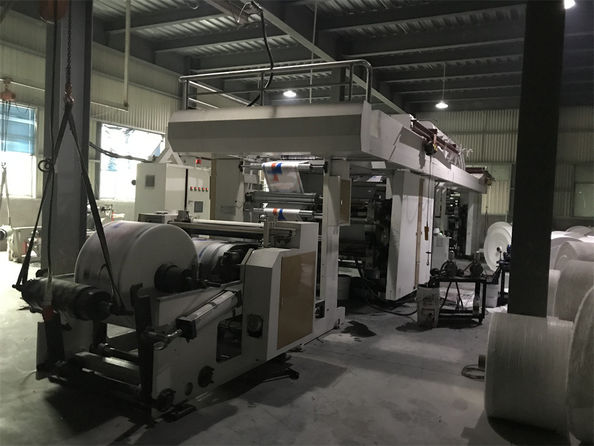 Yiyang Wanlin Weave Packing Co., Ltd. línea de producción de fábrica