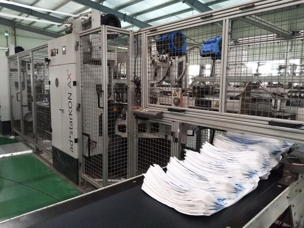 Yiyang Wanlin Weave Packing Co., Ltd. línea de producción de fábrica