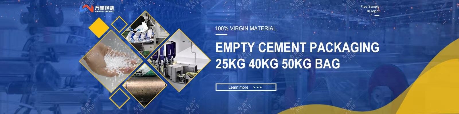 Bolsos de empaquetado del cemento