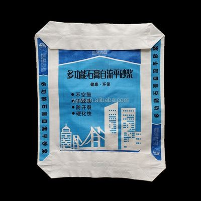 PP Valve Bag Cement Sack with PP Material Heat Seal and Moisture Proof for 25KG 40KG 50KG Loads