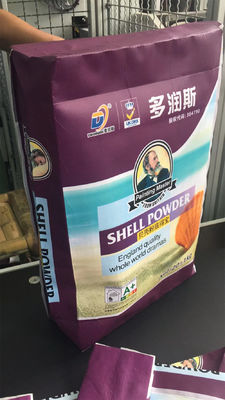 los bolsos tejidos BOPP de 20kg 25kg tejan el bolso laminado tejido los PP plástico adhesivo