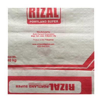 La estrella caliente del anuncio de la venta 25KG 40KG 50KG empaqueta los PP para bloquear la válvula inferior del cemento del bolso empaqueta el saco del cemento
