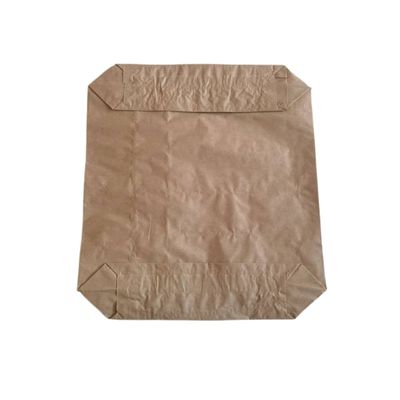 El cemento impermeable las bolsas de papel Multiwall 20kg de 3 capas modificó para requisitos particulares con el pegamento