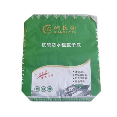 el cemento impermeable del papel de 20kg Kraft empaqueta Multiwall modificado para requisitos particulares con el pegamento