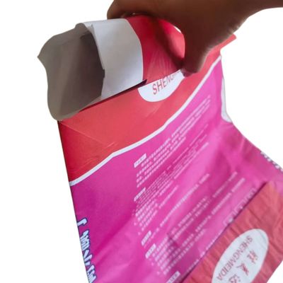 El cemento de papel de Kraft de la prenda impermeable empaqueta la pared multi 20kg en offset la impresión