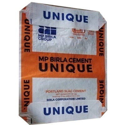 Saco inferior de la válvula del cemento del bolso 25KG 40KG 50KG de la válvula del bloque de la estrella del anuncio