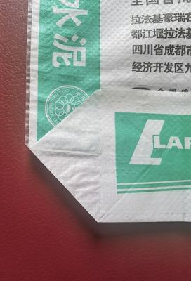 La estrella caliente del anuncio de la venta 25KG 40KG 50KG empaqueta los PP para bloquear la válvula inferior del cemento del bolso empaqueta el saco del cemento