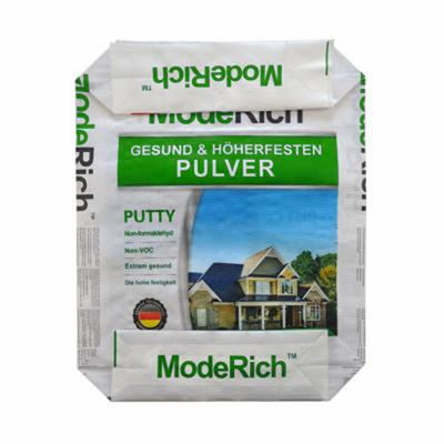 25KG 40KG 50KG PP cementan los bolsos 70gsm - la estrella inferior del anuncio del bloque 100gsm empaqueta ISO14001