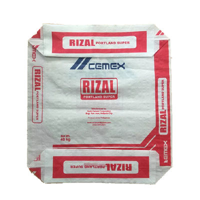 Bolsos vacíos 20KG 25KG 40KG 50KG ISO9001 del cemento inferior del bloque de la válvula de los PP