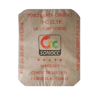 La mejor fabricación tejida pp de China del bolso del cemento de la venta 20KG 25KG 40KG 50KG