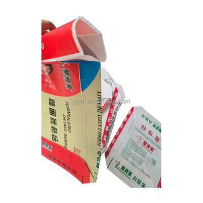 25KG 40KG 50KG imprimió bolsos tejidos BOPP bloquea el saco inferior de la válvula del cemento