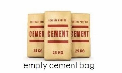 Válvula vacía tejida venta caliente de los PP 25 kilogramos 40 kilogramos fabricantes de los bolsos del cemento del bolso del saco del cemento de 50 kilogramos