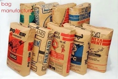Los PP tejidos polipropileno vacío empaquetan bolsos de empaquetado del cemento de 40kg 50kg