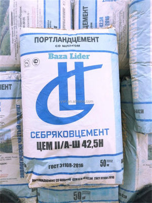 La impresión en offset los bolsos de papel del cemento de los sacos 50kg Kraft del papel de 3 capas modificó para requisitos particulares