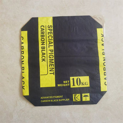 90gsm de encargo bolsos vacíos de papel ISO14001 del cemento de las bolsas de papel 50kg Kraft de 3 capas