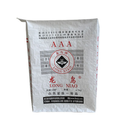 Saco vacío concreto tejido PP laminado de los bolsos 40Kg 50Kg del cemento a prueba de humedad