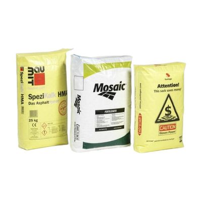 85GSM 50kg Bolso de fondo cuadrado Bolso de cemento Bolso de cemento vacío