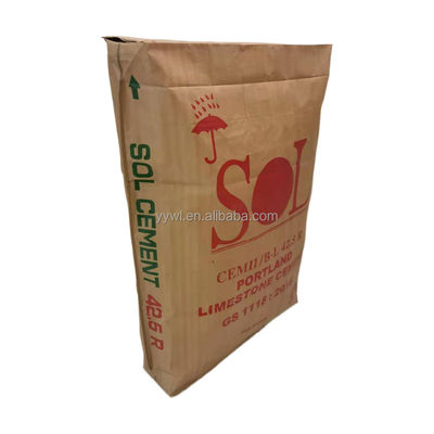 25 kg de bolsas de válvulas de PP 100 kg 50 25 de bolsas de polipropileno de cemento