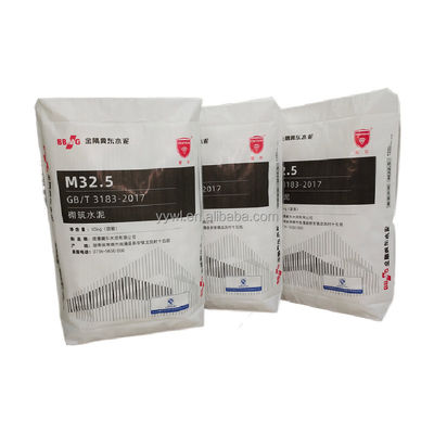 25kg 50kg Eco amigable tejido bolsa vacía de cemento bolsa de plástico de cemento