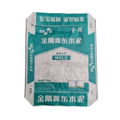 Saco De Cimento PP Bolsa de cemento de válvula tejida 20Kg 25Kg 40Kg 50Kg para polvo de yeso de mortero