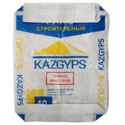 Bolsa de válvula tejida de polipropileno virgen 100% para cemento de mortero 50kg 40kg 30kg 25kg 20kg
