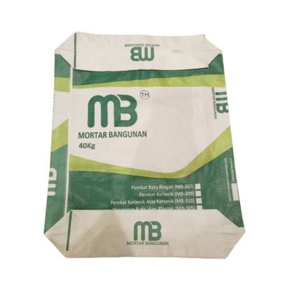 Bolsa fabricante Bolsa de válvula de tejido de PP vacía para cemento de mortero 50kg 40kg 30kg 25kg 20kg