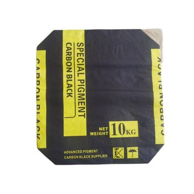 Bolsas de embalaje de papel de pared múltiple para 10 kg 22LB Pigment Carbon Black