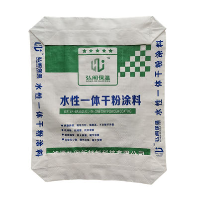 Logotipo personalizado válvula de base de cemento vacío bolsas de polipropileno tejidas 20KG 40 KG 50 KG
