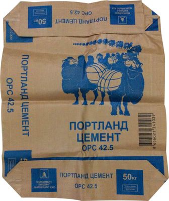 Bolsa fabricante Bolsa vacía de válvula de tejido de PP para cemento 50kg 40kg 30kg 25kg 20kg