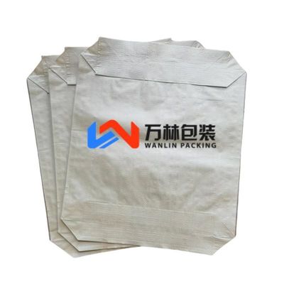 50x60x10cm 85GSM ((65GSM+20GSM) Bolsa de embalaje de plástico para el llenado de material de construcción de cemento