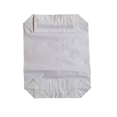 Bolsas de cemento de papel de 2 capas de 80 g/m² con película de 1 capa, multicapa, a prueba de humedad, para adhesivo de baldosas de 20 kg, sellado con asa de 99 g / personalizado