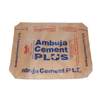 Bolsas de cemento de PP con válvula vacía de fondo de bloque 20kg 25kg 40kg 50kg Embalaje impreso