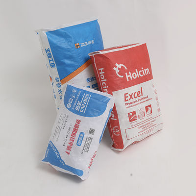 Sacos de cemento PP impresos a medida 25 kg 40 kg 50 kg a prueba de humedad