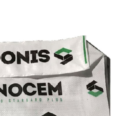 Saco de cemento con válvula de tejido PP 25KG 50KG a prueba de humedad ISO9001