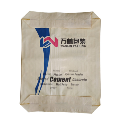 85GSM PP Bolsa de cemento 50x64x11cm A prueba de humedad Auto-sellado