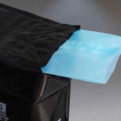 Bolsas de válvula de PE de alta resistencia de 25 KG para negro de humo con válvula de solapa