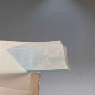 Bolsas de válvula de PE de alta resistencia de 25 KG para negro de humo con válvula de solapa