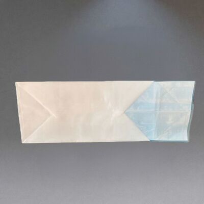 Bolsas de válvula de PE de alta resistencia de 25 KG para negro de humo con válvula de solapa