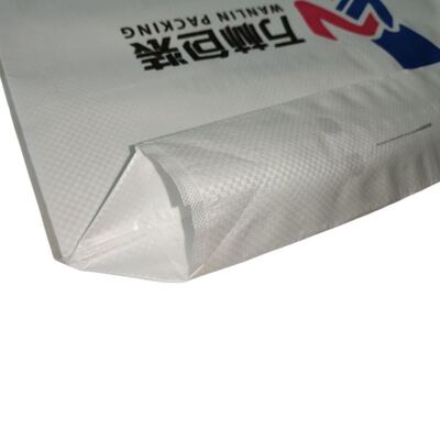 Bolsa de Cemento Laminada AD Star PPW de 50kg, Fondo Cuadrado, Bolsa de Plástico Tejido con Válvula