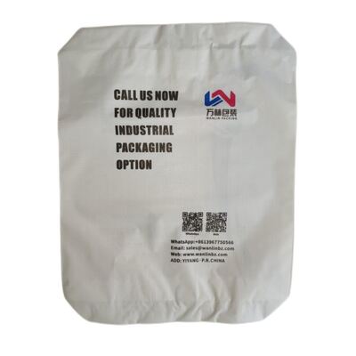 Bolsa de Cemento Laminada AD Star PPW de 50kg, Fondo Cuadrado, Bolsa de Plástico Tejido con Válvula