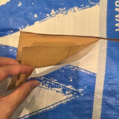 20KG 25KG Dry Mixtures Cement Bag Woven PP Valve Bag with Inner Paper  Liner Moisture-Proof Cement Packaging 20-25KG