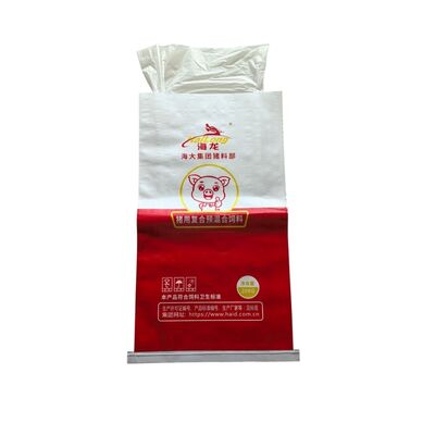 Gravure Printing BOPP Laminated PP Woven Bags for Animal Feed
