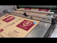 Bolsas de cemento impermeables de papel kraft de pared múltiple personalizadas con adhesivo