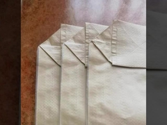 La arena tejida blanca del polipropileno empaqueta el reciclaje de los bolsos vacíos 50KG de la grava